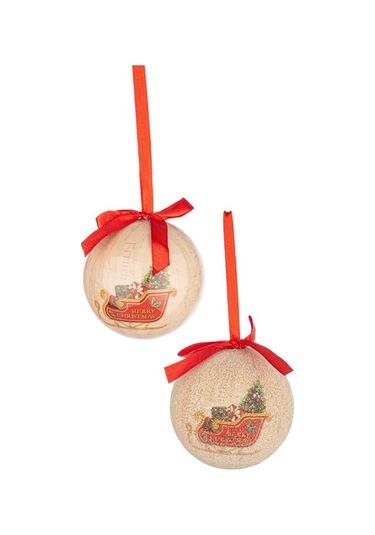 Annabelle Yılbaşı Ağaç Süsü 6 Adet 7,5cm