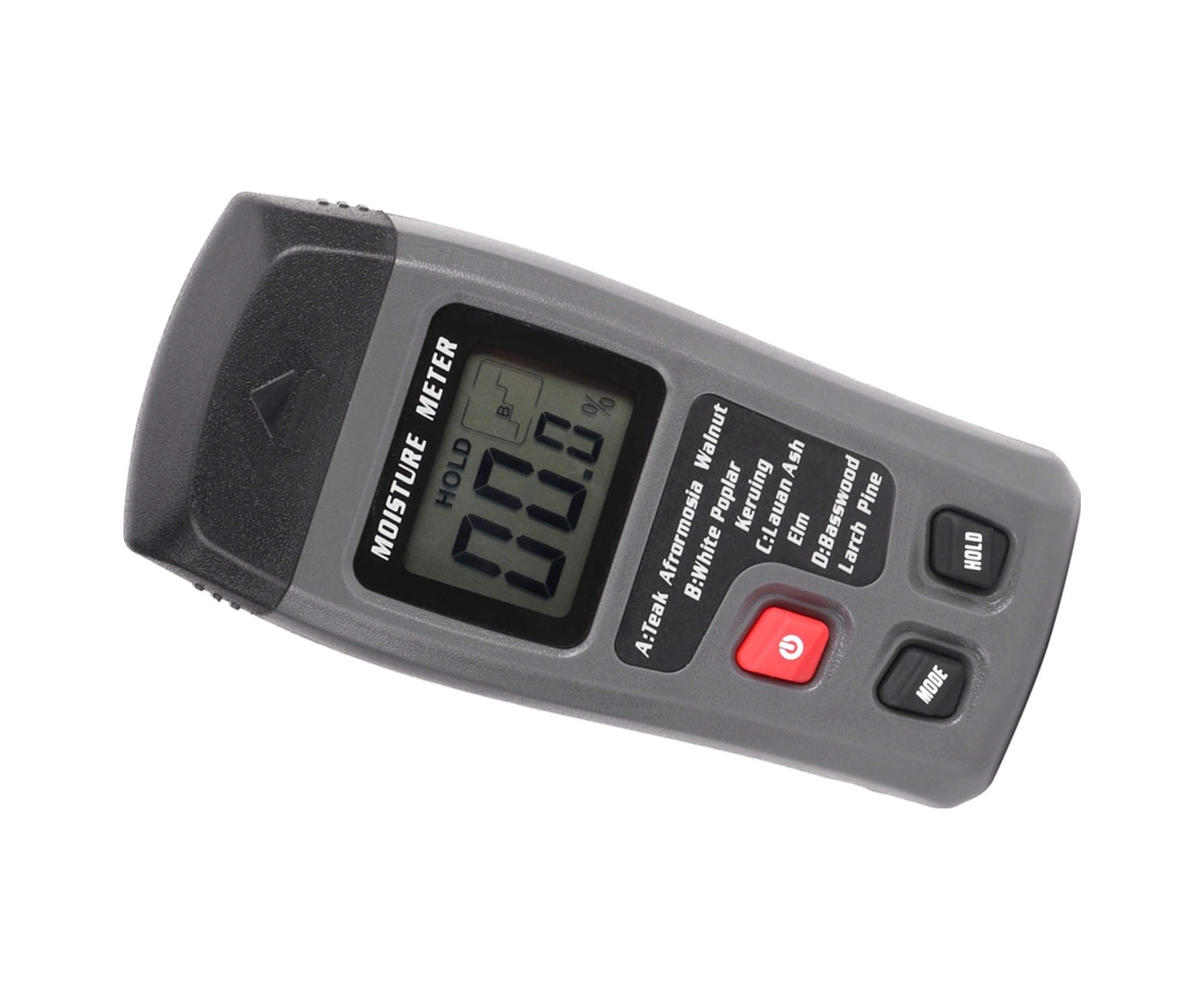 Geeroyoo Ahşap Nem Ölçer - Taşınabilir 4 Modlu %0-99.9 Doğruluklu Nem Miktarı Testeri Pil Dahil Değil