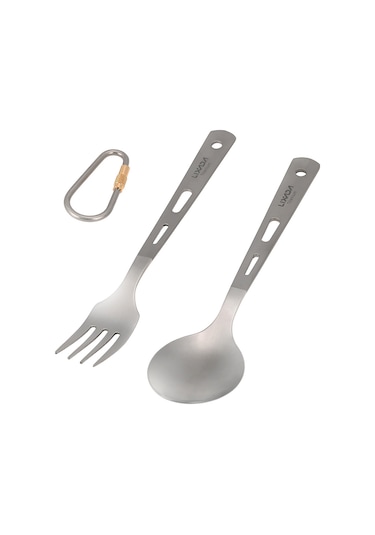 Jeehugo Titanyum Besteçene Seti 2 Parça - Hafif, Korozyon Direnci, Sağlıklı Kullanım, Kamp Ve Seyahat İçin Çanta İle Taşınabilir Çok Renkli