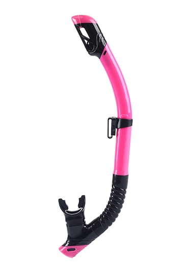 Neevoyu Yetişkinler İçin Tam Kurutma Tüpü, Otomatik Su Engelleme Valfi Ve Gıda Kalitesi Silikon Ağızlık, Savaşlama Egzersizi Ve Su Altı Sporları İçin Nüfus Borusu Siyah-pembe Siyah - Pembe