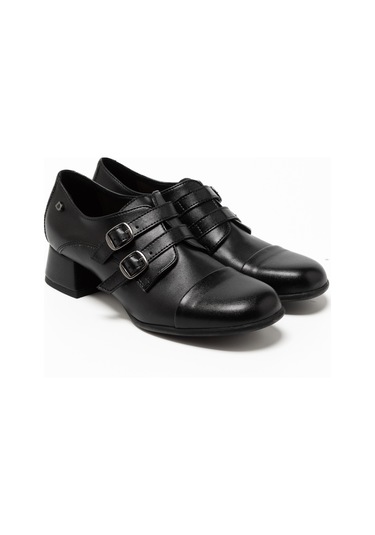 Nappa Pelle Nero Oxford Klasik Kadın 1n5791dm Donna Serena 5791dm Nap Pel Ne/lız Ner Siyah