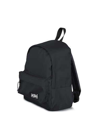 Jacbag Classic Junior -Tek Bölmeli Okul Çantası Junior Jac-Siyah Çok Renkli