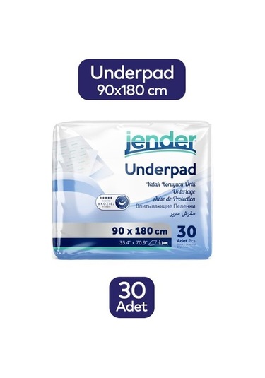 Jender Yatak Koruyucu 90 x 180 CM 2 x 30'lu