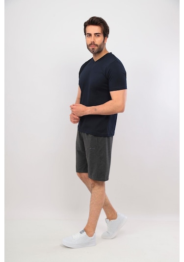 Fore Sport Erkek V Yaka T-shirt Lacivert