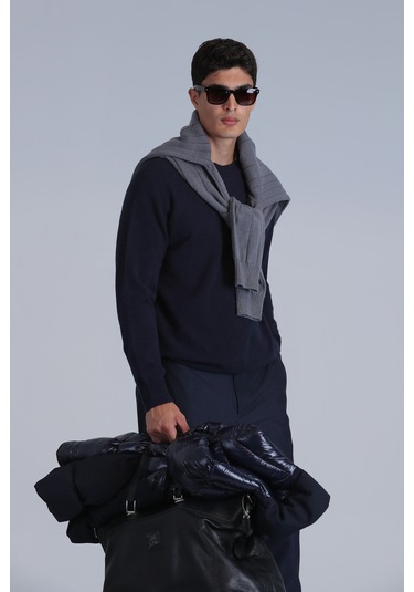 Lufian Moon Erkek Kazak Lacivert Lacivert 112090128100200 Lacivert