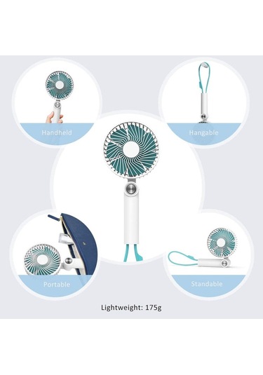 Soulader Taşınabilir Usb Şarjlı Mini El Fanı - Kolay Taşınabilir Kişisel Serinletici