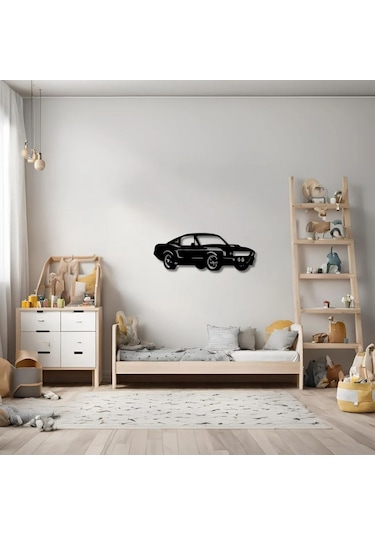 Modern Metal Duvar Sanatı Araba 3 Car Metal Duvar Tablosu Araba