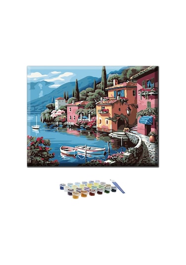 Sayılarla Boyama Seti Deniz Evler