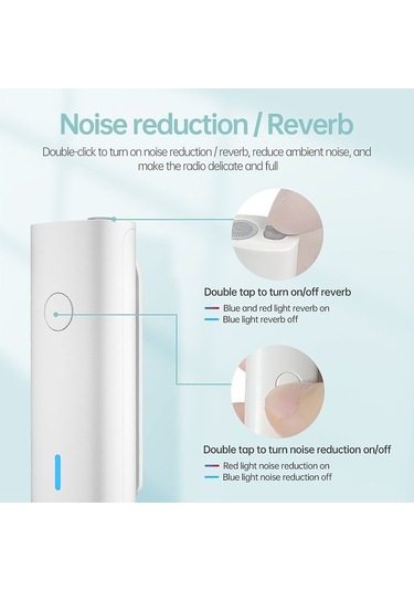 Lensgo 518c 5 Renkli Kablosuz Yaka Mikrofonu iOS Uyumlu