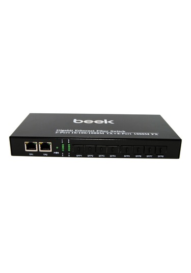 Beek BN-GS-1082S2G 2 Port Gigabit 8 Port SFP Ethernet Switch