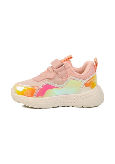 Pudra Cırtlı Hafif Kız Çocuk Spor Ayakkabı 1905 B Pudra
