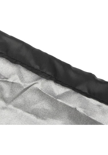 Qingmipy Su Geçirmez Bahçe Mobilya Örtüsü - Uv Koruma, Toz Geçirmez, Katlanabilir Oxford Kumaş Siyah