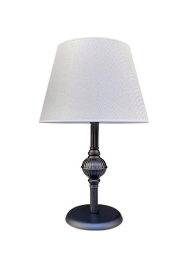 Riga Abajur Siyah Uzun Krem Şapka Siyah