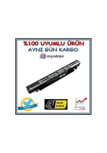 Asya.Depo Asus Uyumlu X550L Batarya Pil