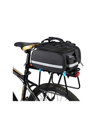 Moveevo Bisiklet Seyahat Çantası 25l Su Geçirmez Polyester, Montajlı Sırt Kayışı, Saçma Kapağı İle Gri Sürüm Gri