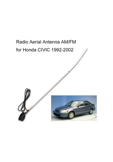 Dofolink Honda Civic 1992-2002 Am/fm Alıcı Çatı Anteni - Yüksek Kalite Değiştirme Parçası 85cm