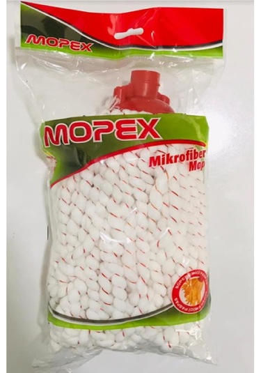 Mopex 1 Adet Mikrofiber Mop 1 Adet Ahşap Sap Takım