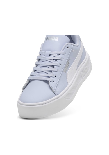 Puma Smash Platform V3 Kadın Mavi Sneaker Mavi