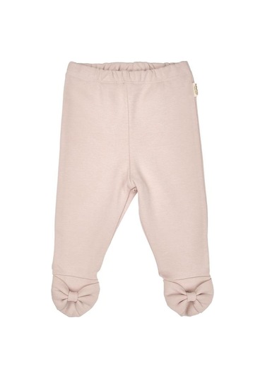 Bebek 2li Patikli Pantalon %100 Organik Pamuk , Bebek - Yenidoğan- Csy8142 Ekru