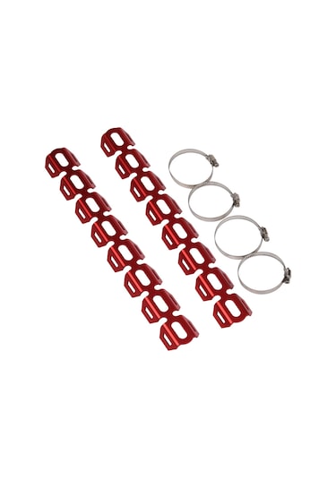 Dinosaurs Bmw F700gs F800gs İçin Siyah Modifiye Egzoz Davlumbazı Koruyucu Kapak Omurga Radyatörü Gosterildigi Gibi