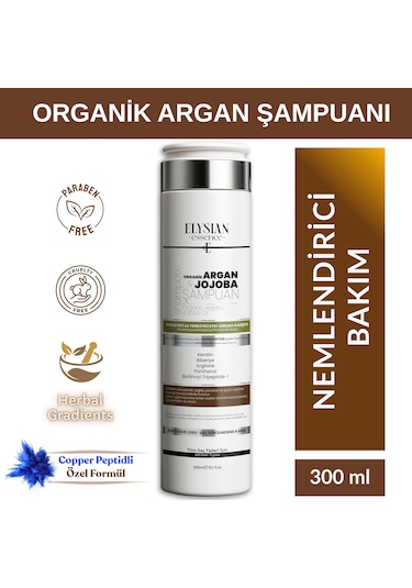 Elysian Essence Argan & Jojoba Organik Şampuan 300 ML