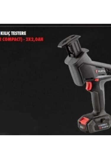 Würth AFS 12 Cmpct 2 x 2.0 AH Master M-Cube Akülü Kılıç Testere