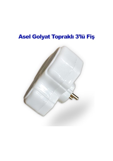 3'lü Golyat Priz Fiş Çoğaltıcı