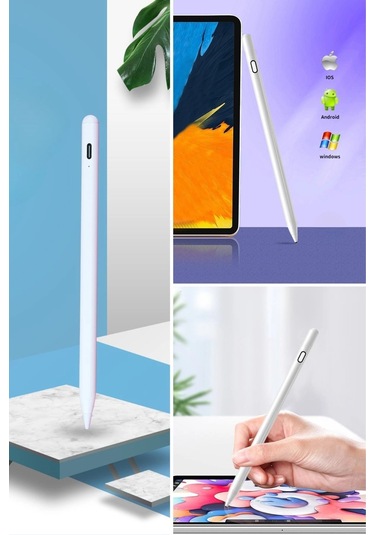 Buffer Evrensel Tablet Ve Dokunmatik Telefonlarla Uyumlu Hassas Çizim Ve Tasarım Kalemi