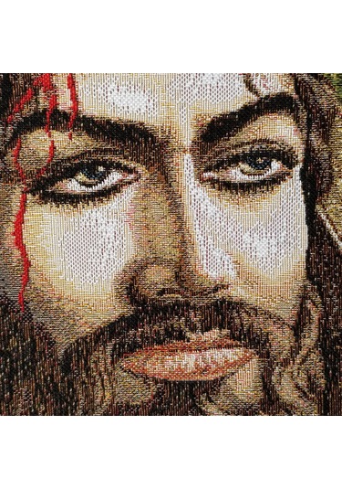 Figüratif Seri-39 Dokuma Goblen Kumaş-Hz. Ali