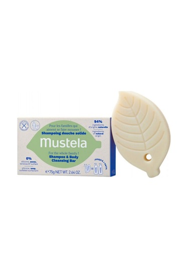 Mustela Shampoo Body Cleansing Bar 75 G