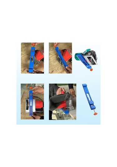 Tenfowee Kesme Hassasiyeti İçin Ayarlanabilir Makine Tabanı Rayı - Ahşap Kesim Rehberi Ve Konumlandırma Kelepçesi