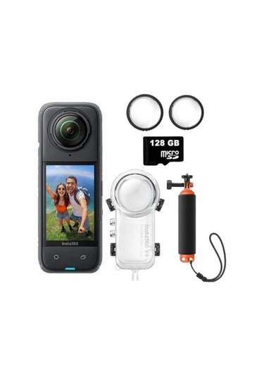 X4 Su Altı Dalış Seti Resmi Türkiye Garantili Foto Ekspres Siyah