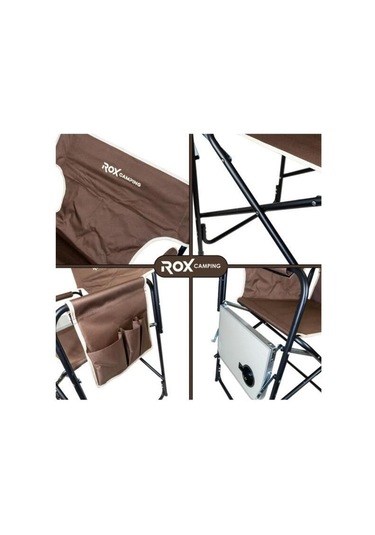 Rox Camping Fonk. Sehpalı Kamp Sand.. -kahverengi Kahverengi