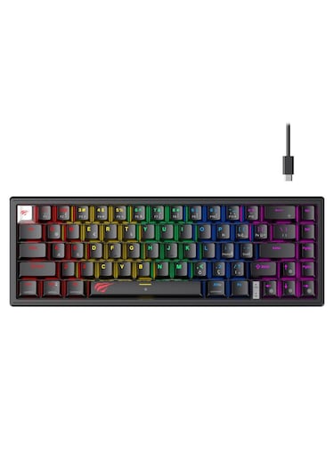 Havit Gamenote Kb874l Mekanik Red Switch Gaming %60 Klavye