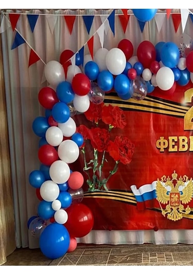 Tigeria Üç Renkli Bayrak Şeridi, 2 Metre 143950562 Çok Renkli