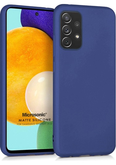 Microsonic Matte Silicone Samsung Uyumlu Galaxy A52 Kılıf