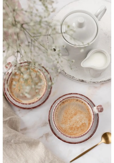 Milla Sweethome Çay Fincanları Seti, Çay Takımı 200ml 396681031 Beyaz