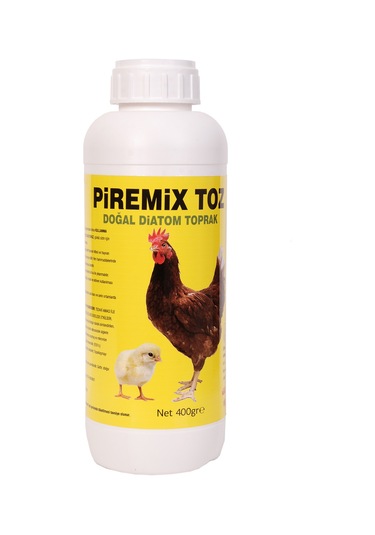Piremix Tavuk Biti ve Pire Önleyici Doğal Diatom Toprağı 400 G