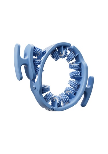 Mufunye Bacak Kas Gevşetici Ve Hücreit Dürtücü, Çift Rulmanlı Masaj Aleti, Deri Düzleştirici - Sakura Pembe Siyah