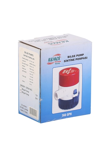 Bilge 360 24 Volt Sintine Pompası