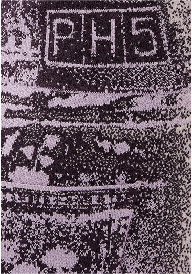 Ph5 Zahra Geniş Paça Pantolon Mor