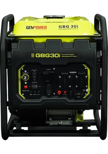 Genpower GBG 30 İ 3 Kva İpli Açık Tip Dijital İnverter Jeneratör