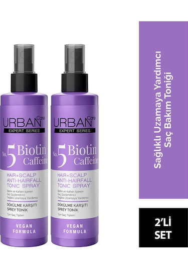 Expert Biotin Ve Kafein Dökülme Karşıtı Tonik Seti 2x200ml-vegan