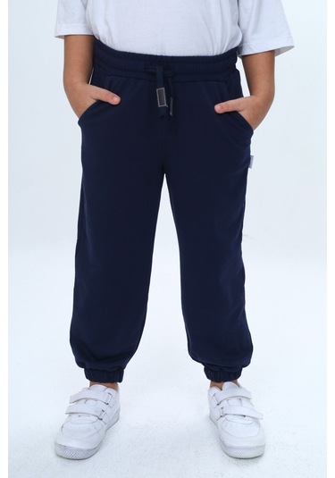 Toontoy Erkek Çocuk Paça Lastikli Eşofman Alt Füme