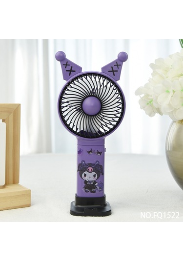 Aurora Karikatür El Küçük Fan Usb Şarj Taşın Yeni Yaratıcı Mini Fan Beyaz