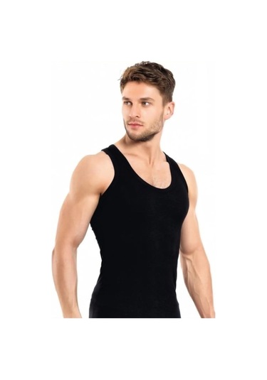 Erkek Modal Atlet 3'lü Paket 3009 Siyah