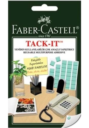 Faber Castell Hamur Yapıuştırıcı Patafix 90 Adet Sakızı Tack It N11.254