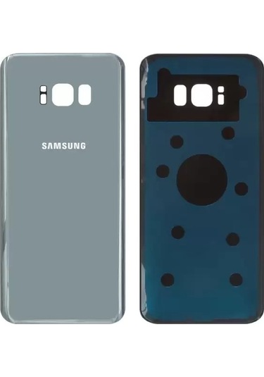 Senalstore Samsung Galaxy Uyumlu S8 Plus Sm-g955 Arka Kapak Pil Kapağı Gümüş