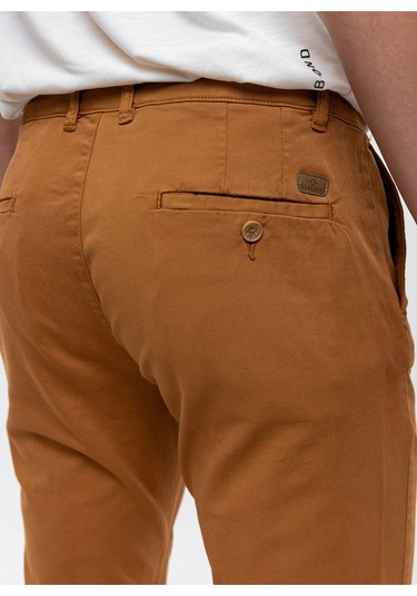 Back And Bond Normal Bel Normal Paça Slim Fit Vizon Erkek Pantolon B33w32005 Vizon