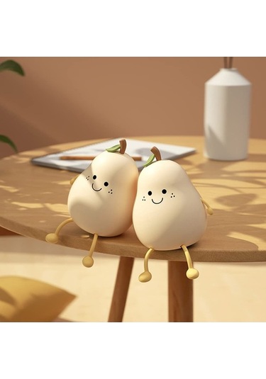 Novahub Ana Sayfa Armut Gece Lambası, Çift Uyku Gece Lambası Armut Gece Lambası, Modern Yatak Odası Ihtiyacınız İçin Uygun Haki